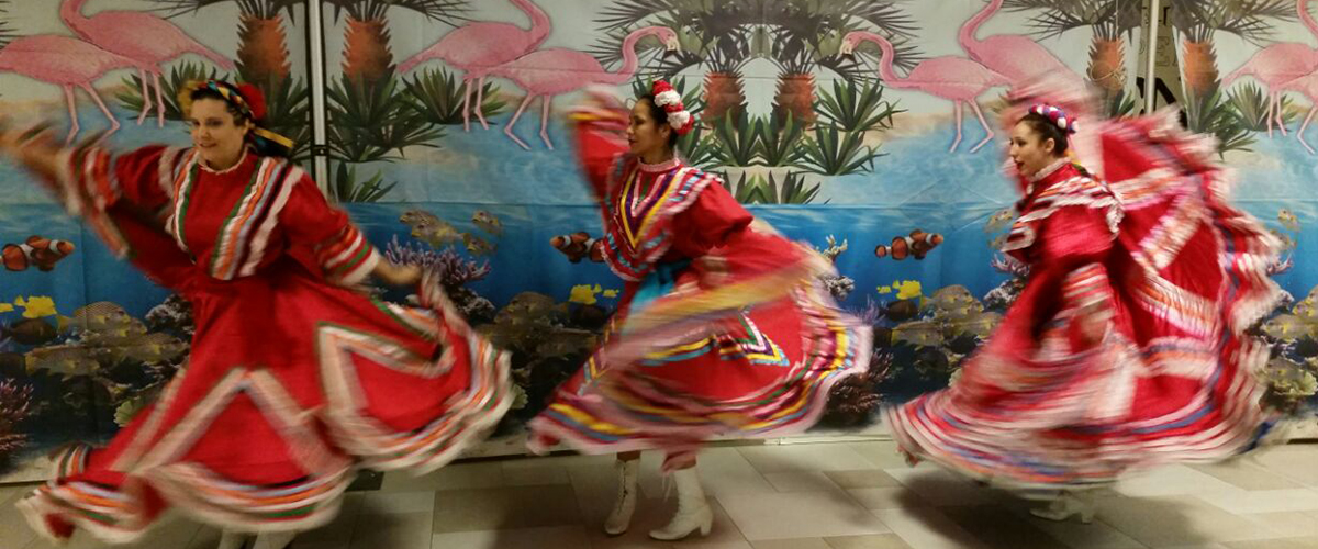 Latijnsamericanen dansen