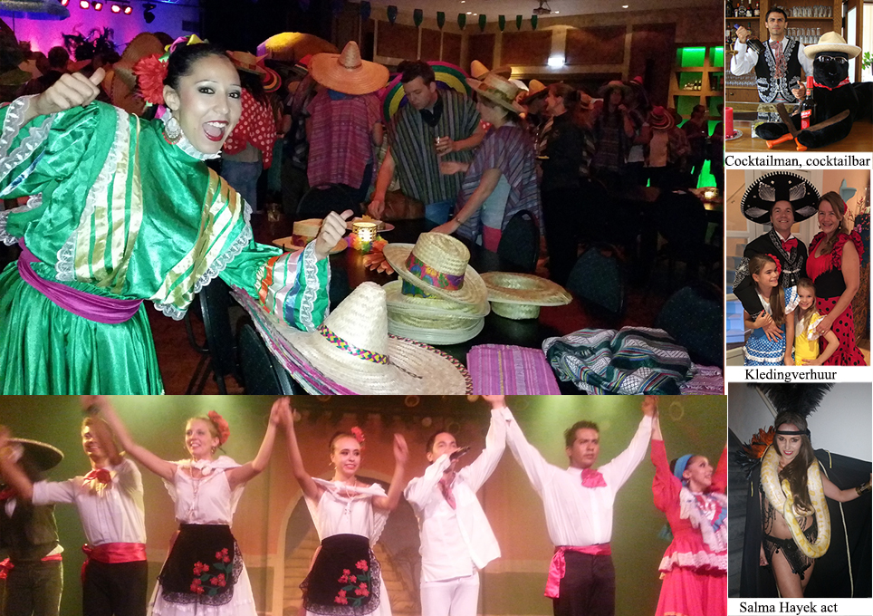 Mexicaanse dansers die in Nederland women