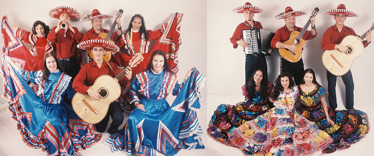 Guerrero, Puebla, Campeche en Yucatán dansen